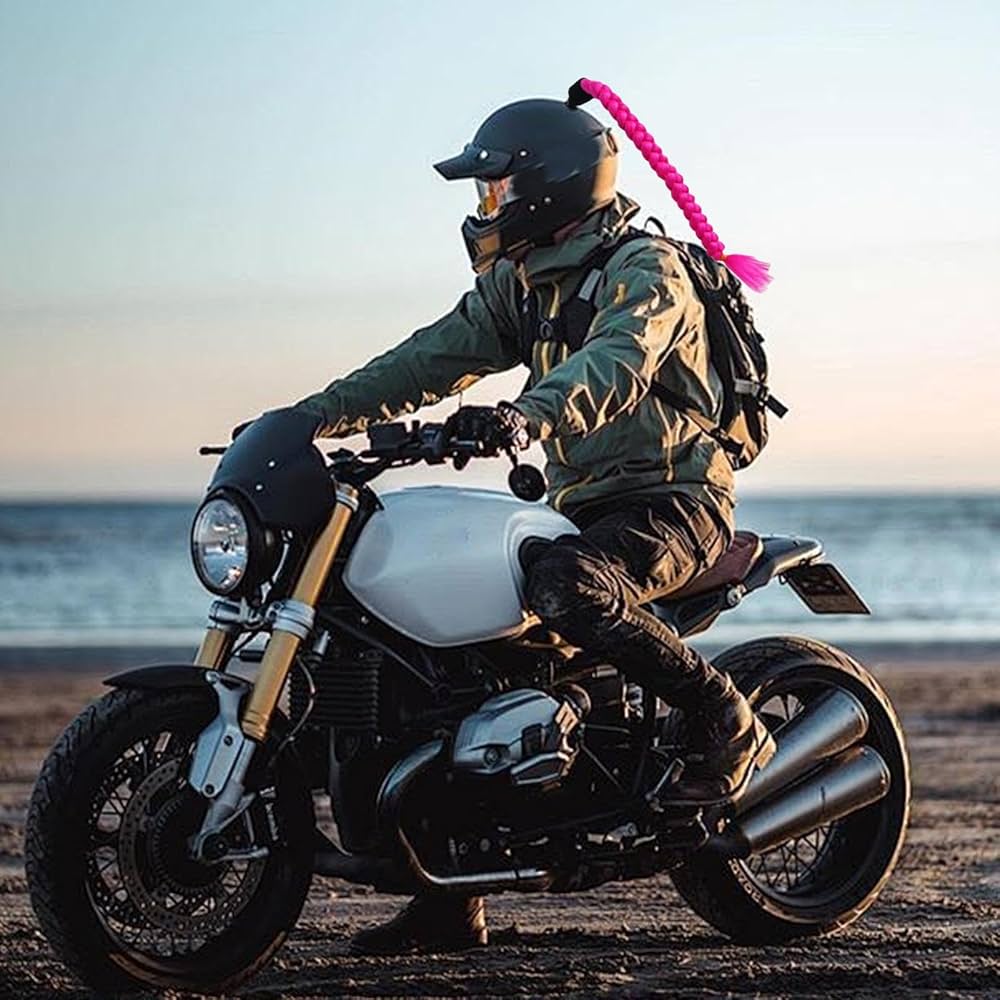 Amazon | Ozozuize バイクヘルメット用ポニーテール、ヘルメット